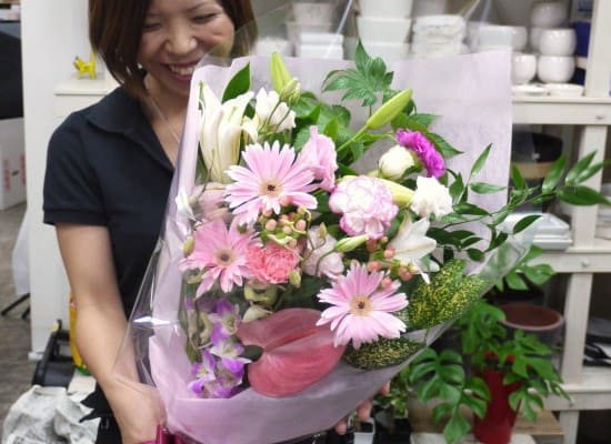 米寿のお祝い プレゼント 花束2