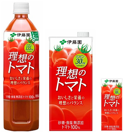伊藤園 理想のトマト 糖質が高いトマトジュース