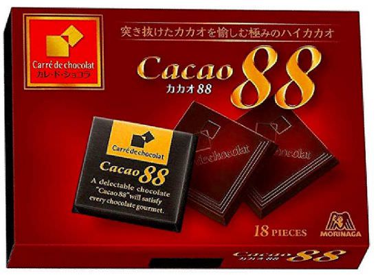 カレ・ド・ショコラ カカオ88 板チョコの糖質