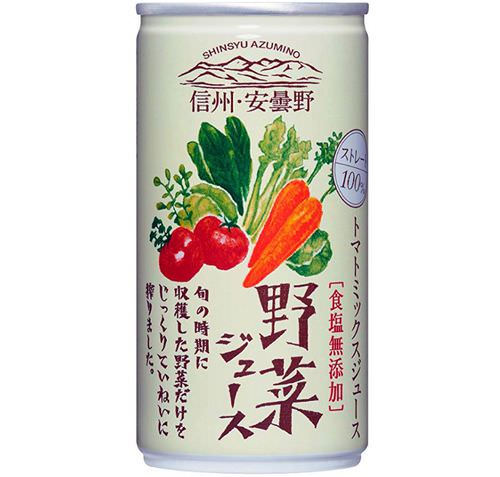信州・安曇野野菜ジュース（食塩無添加） 野菜ジュースの糖質