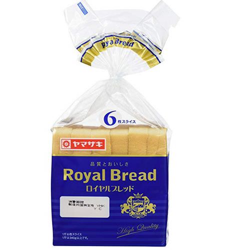 山崎製パン ロイヤルブレッド 6枚の糖質